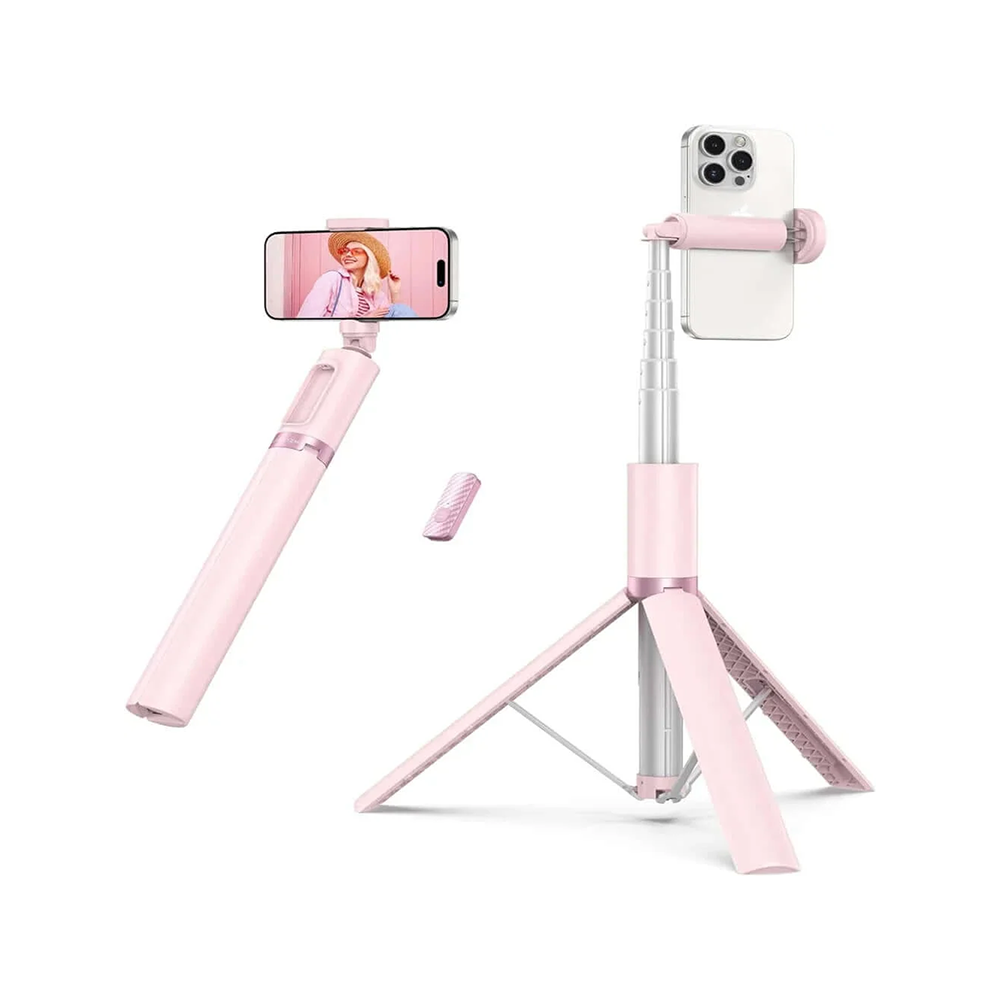 Trípode del palillo de Selfie de 55 pulgadas, trípode de aluminio extensible todo en uno del teléfono