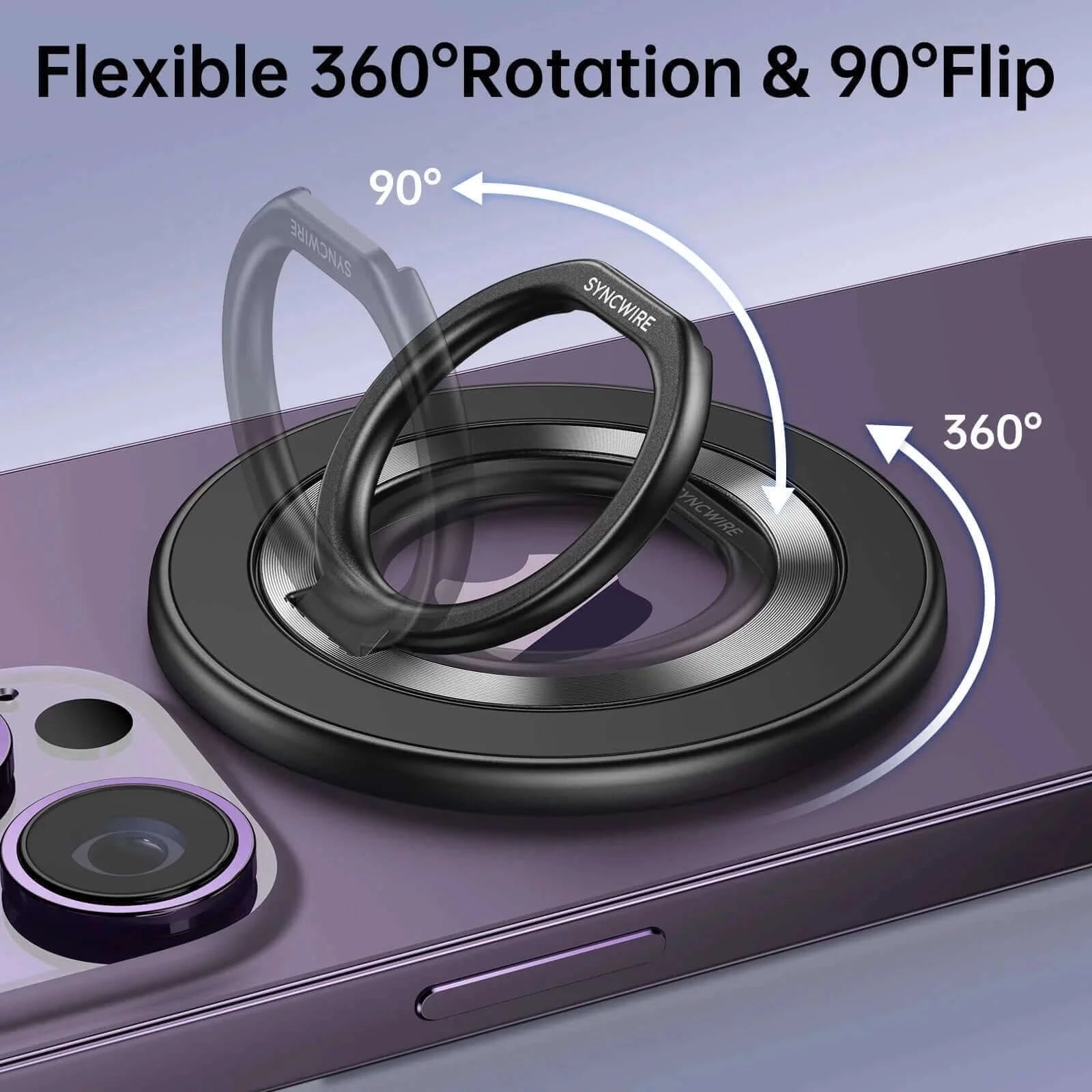 Syncwire Phone Ring Holders - Secure Grip, Stylish Designs