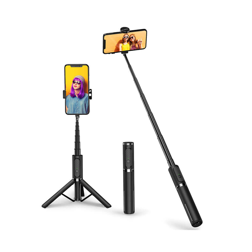 Prima Mini 31,3 pulgadas Teléfono Trípode Selfie Stick
