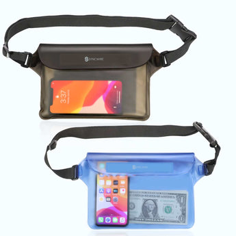 IPX8-Waterproof-Bag-with-Adjustable-Waist-Strap-Black-Blue
